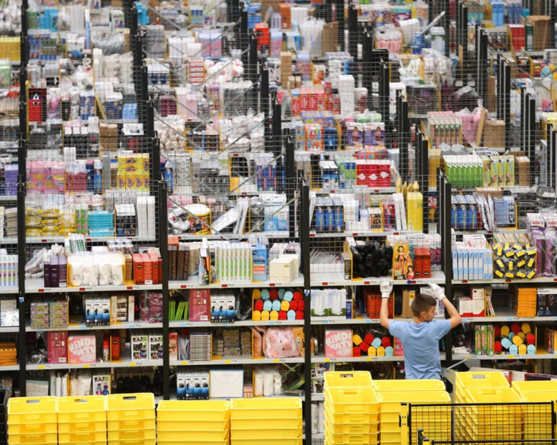 Особенности хранения товара на складе Amazon